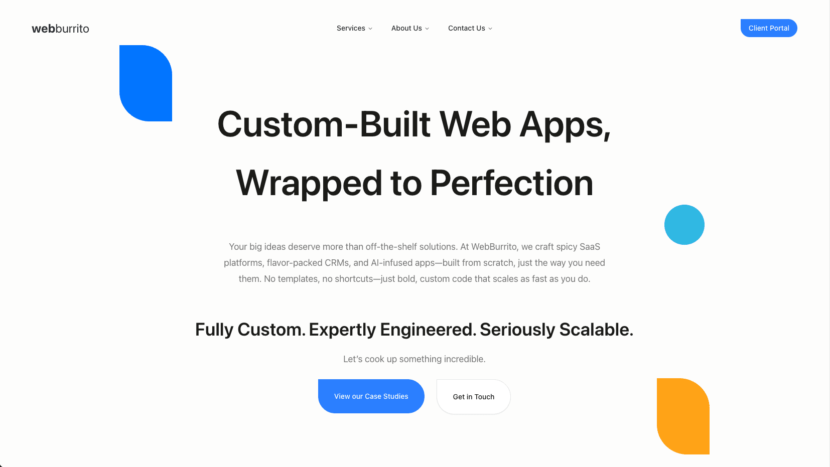 Webburito desktop